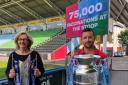Harlequins FC helped southwest London get covid-19 vaccinations at the Twickenham Stadium.