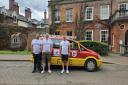 Meet the trio driving from Biggin Hill to Benidorm in a ‘fake’ fire engine