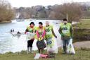 Back again: Last year's litter-pick was a success
