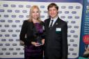 Award: Lorraine Platt with Dr James Yeates