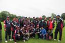 Winners: The England team made up from members of the Armadiyya Muslim community