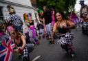 Performers during the children's parade on Family Day at the Notting Hill Carnival in London / Image: PA