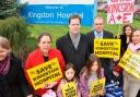 Edward Davey and Nick Clegg campaigned before the General Election to save Kingston Hospital from cuts