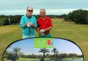 Winners: Fulwell Golf Club pair Phil Bermingham and Alan Russell