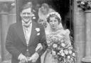 Richard Dimbleby and Dilys Thomas on their wedding day in 1937.