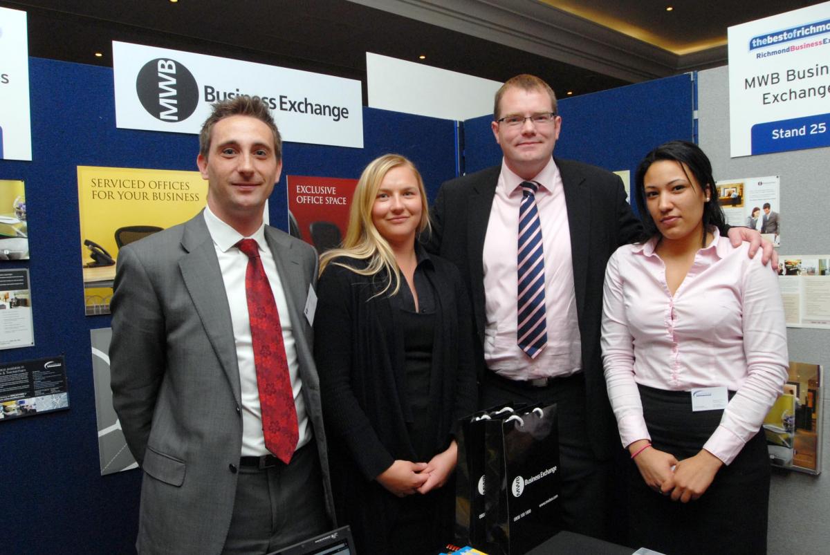 Richmond's businessmen and women turned out in force for the borough-wide Business Expo.