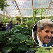 US Special Envoy for Climate John Kerry will discuss the climate emergency at Kew Gardens on Tuesday (July 20). Images via wikipedia