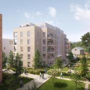 CGI of the plans for the Ham Close estate (Credit: Arqui9/The Hill Group/BPTW)
