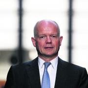 Foreign secretary William Hague