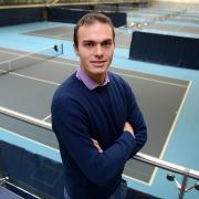 Pleased to be back: Former tennis professional Ross Hutchins