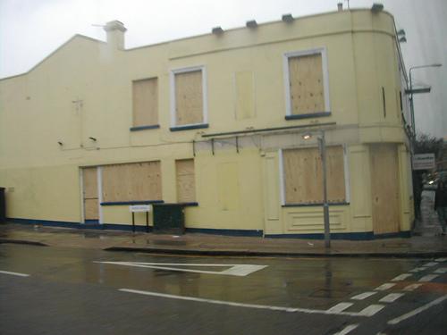The Bishops Finger at 145 Sheen Road closed in 2006 pic Chris Amies