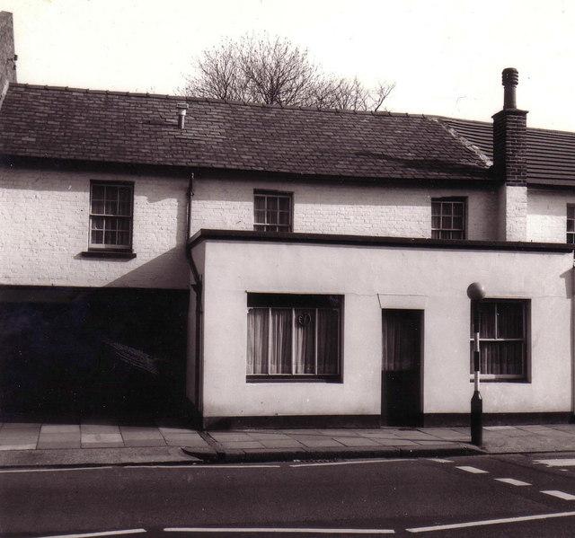 The Brewery Tap was a private house by the time this picture was taken in 1975