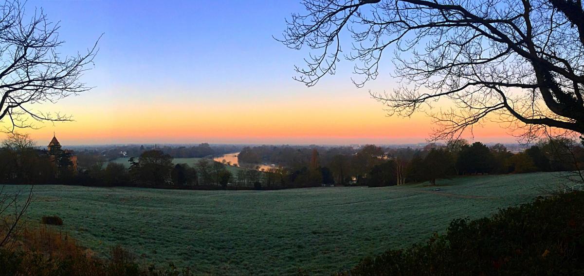 Sunrise on Richmond Hill by Holly Hambridge