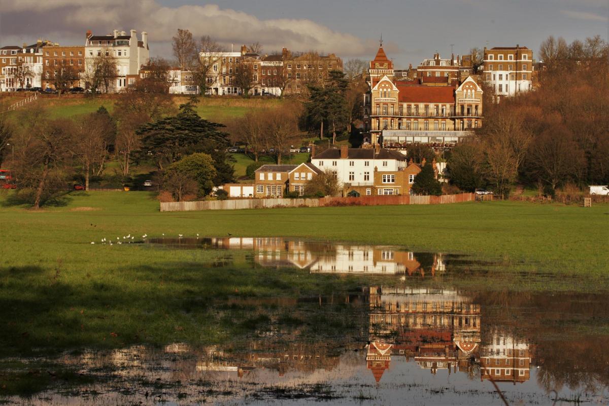 Reflections of Petersham Hotel by David Chare