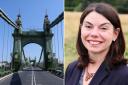 Sarah Olney urges Richmond residents to back Hammersmith Bridge planning application.