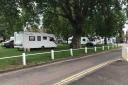 Travellers arrived in Kew Green on Wedsnesday evening (Aug 4)