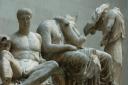Sections of the Parthenon marbles in London’s British Museum (Matthew Fearn/PA)