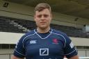 Tough times: Scottish prop Jimmy Litchfield learned some harsh lessons in the Premiership last term