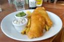 Haddock: The White Swan reeled in our reporter with this tasty main
