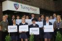 Proud: Turing House School in Teddington celebrates Ofsted report