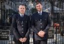 PC Andrew Wienand (right) with fellow Police Bravery Met finalist PC Darren Jenkins