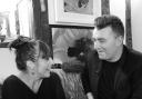 Friends in high chart positions: Joanna Eden with Sam Smith