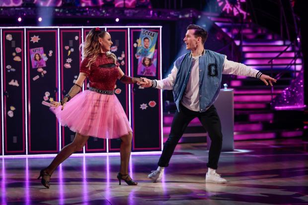 Richmond and Twickenham Times: Katie McGlynn and Gorka Marquez during Strictly Come Dancing 2021. Credit: PA