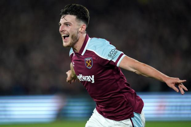 Richmond and Twickenham Times: West Ham boss David Moyes has tipped Declan Rice to become a future England captain.
