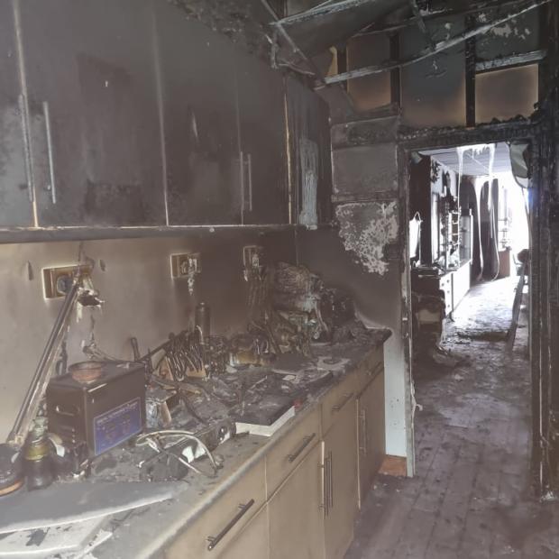 Richmond and Twickenham Times: Aftermath of the fire (images: The Optical Gallery)