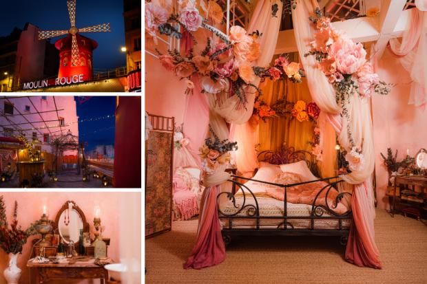 Richmond and Twickenham Times: Secret Room in the Moulin Rouge Windmill. Credit: David Alexander Harris/ Airbnb