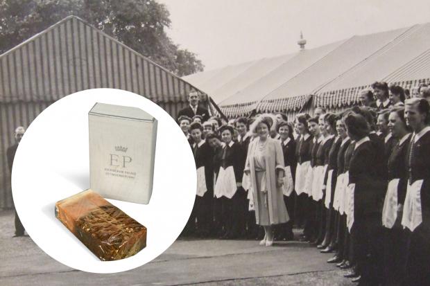 Queen Elizabeth's 1947 wedding cake could be yours as it goes on sale (SWNS)