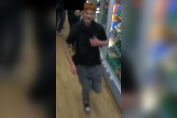 Police are looking to speak to the man in the CCTV image in connection with this incident / Wandsworth Police