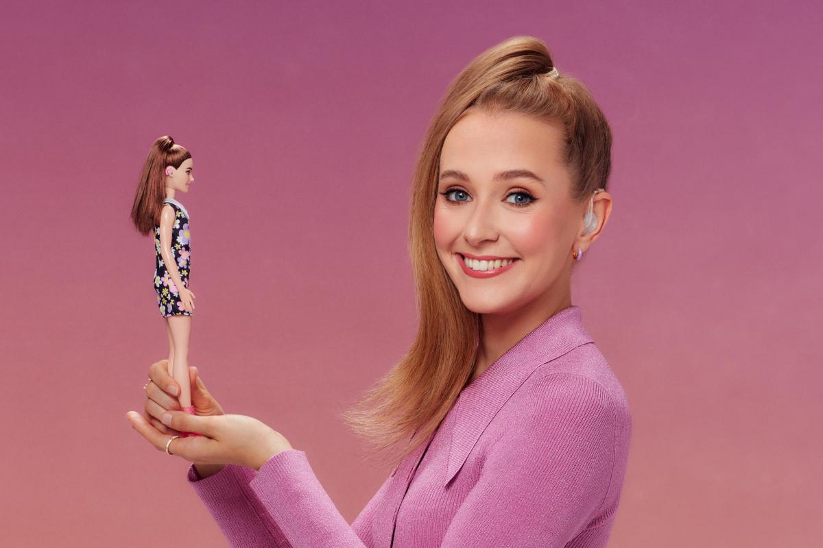 BBC Eastenders  and Strictly's Rose Ayling-Ellis unveils Barbie doll with hearing aids. (PA)