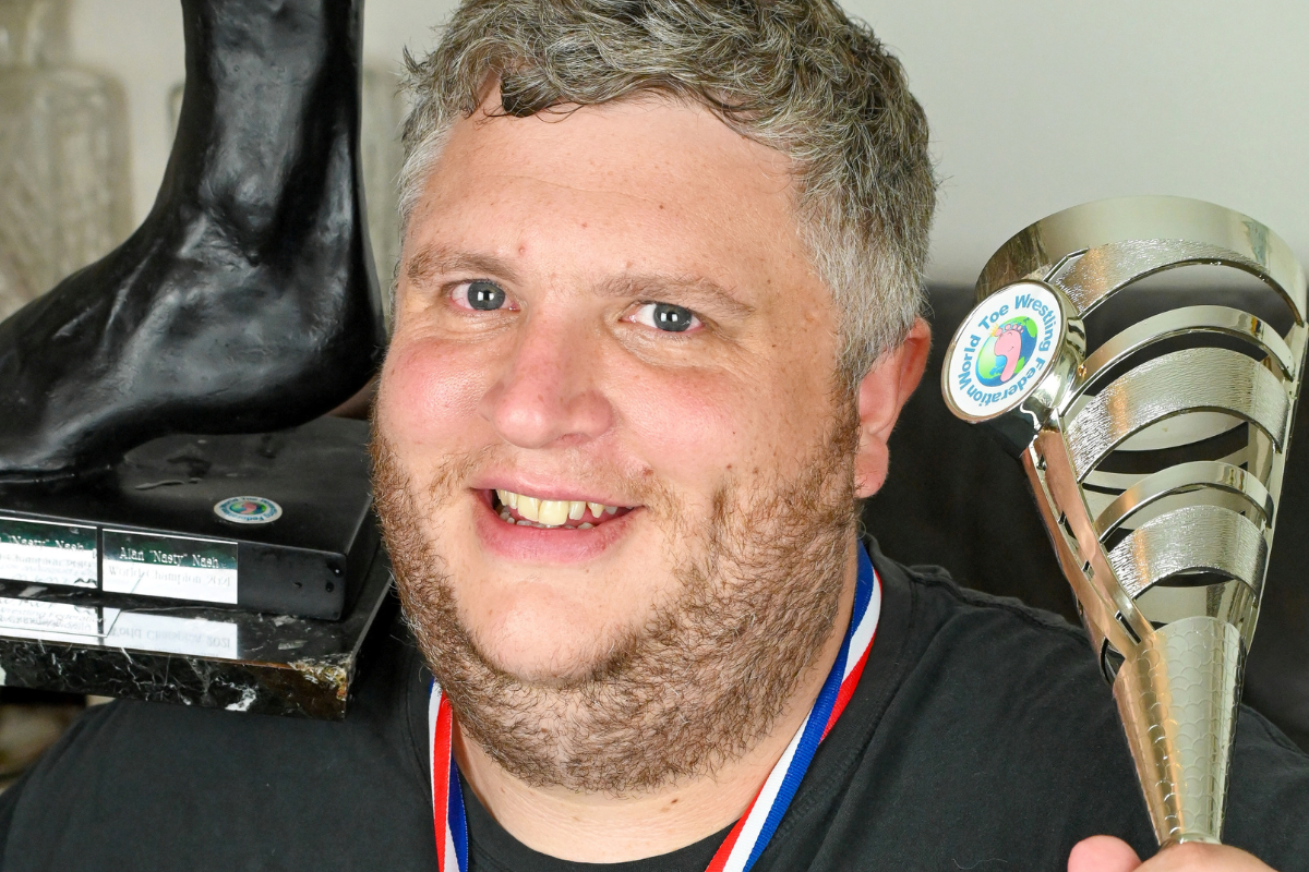 Toe-wrestling world champion crowned after broken bones and worse | Richmond and Twickenham Times - Vimarsana News