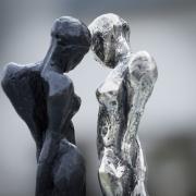 Fallen Angels by Kate Viner. Images via Surrey Sculpture Society