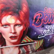 A new David Bowie mural has been unveiled in South London (PA)