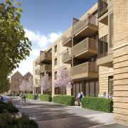 Another CGI of the proposals. Credit: Notting Hill Genesis/AHR