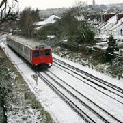 Big freeze: Rail services were expected to be hit again today