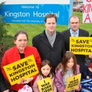 Edward Davey and Nick Clegg campaigned before the General Election to save Kingston Hospital from cuts