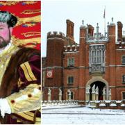 King Henry VIII (impersonator) and Hampton Court Palace
