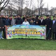 Volunteers joined a national campaign to give cities and towns a clean start to 2019.