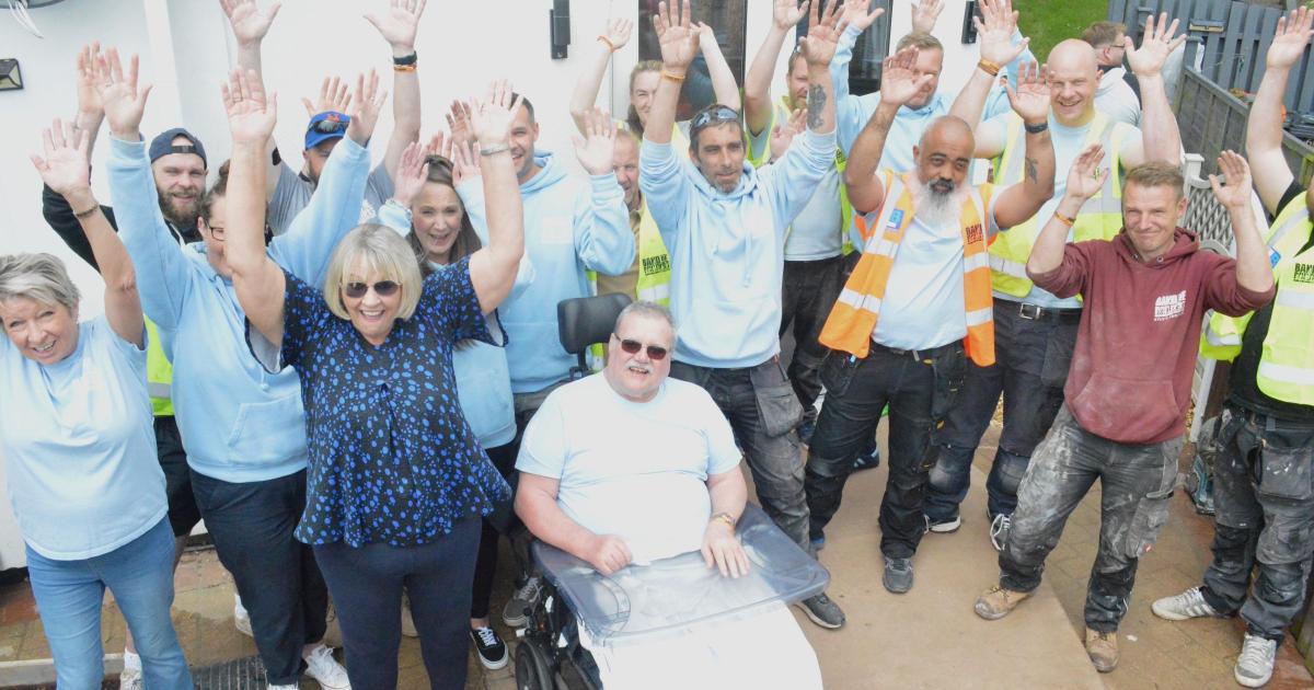 Charity completes building work so stroke victim no longer sleeps under stairs - Vimarsana News