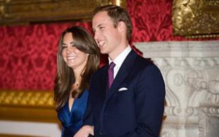 Big day: Wills and Kate. Image: Jeremy Selwyn/Evening Standard