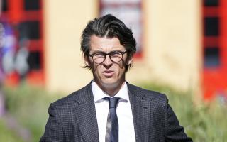 Bristol Rovers manager Joey Barton who has pleaded not guilty to assaulting his wife