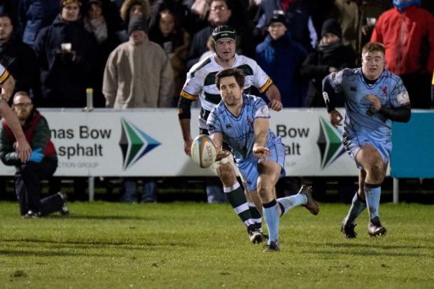 London Scottish came from behind to claim a dramatic victory over Nottingham. Picture: Rod Wetton Photography